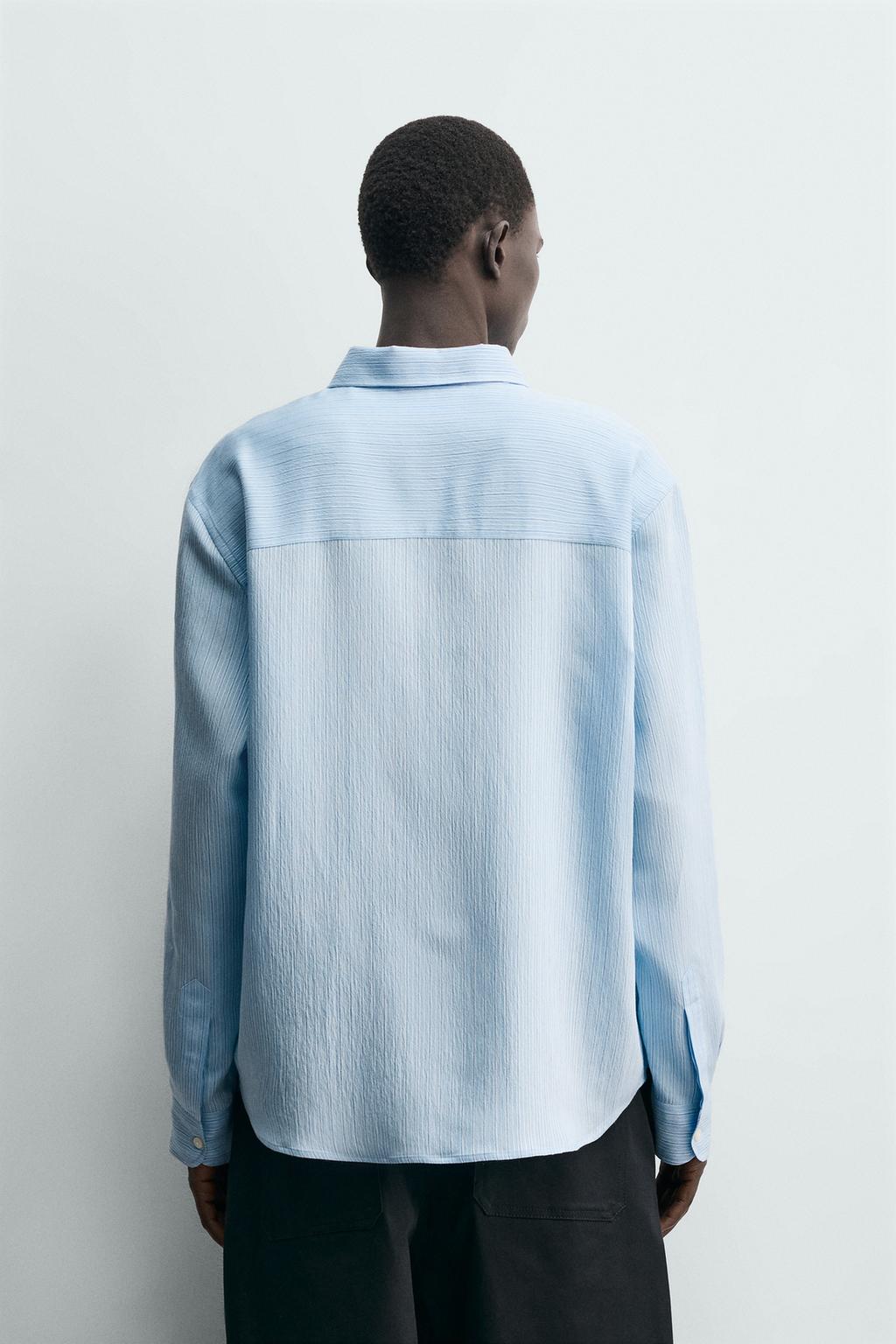 РУБАШКА СВОБОДНОГО КРОЯ В ПОЛОСКУ