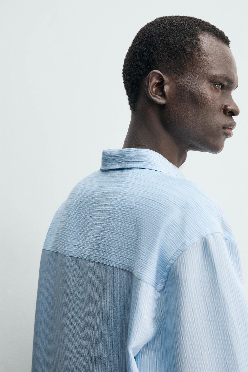 РУБАШКА СВОБОДНОГО КРОЯ В ПОЛОСКУ