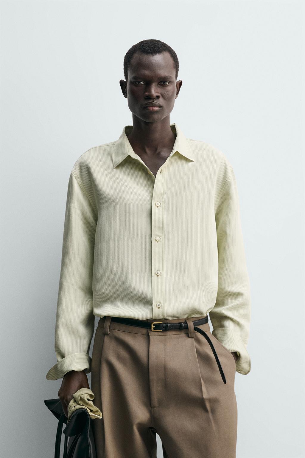 РУБАШКА СВОБОДНОГО КРОЯ В ПОЛОСКУ