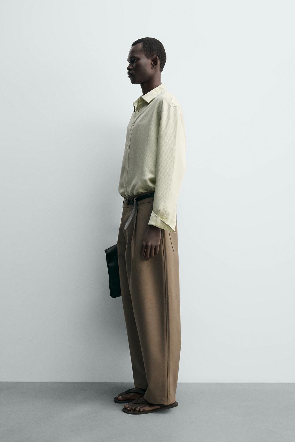 РУБАШКА СВОБОДНОГО КРОЯ В ПОЛОСКУ