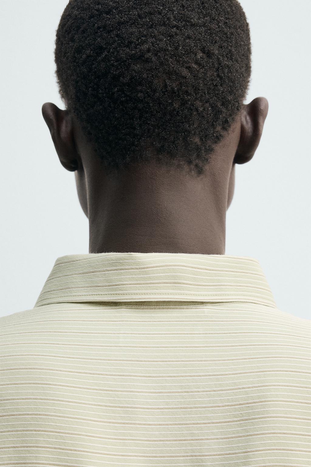 РУБАШКА СВОБОДНОГО КРОЯ В ПОЛОСКУ