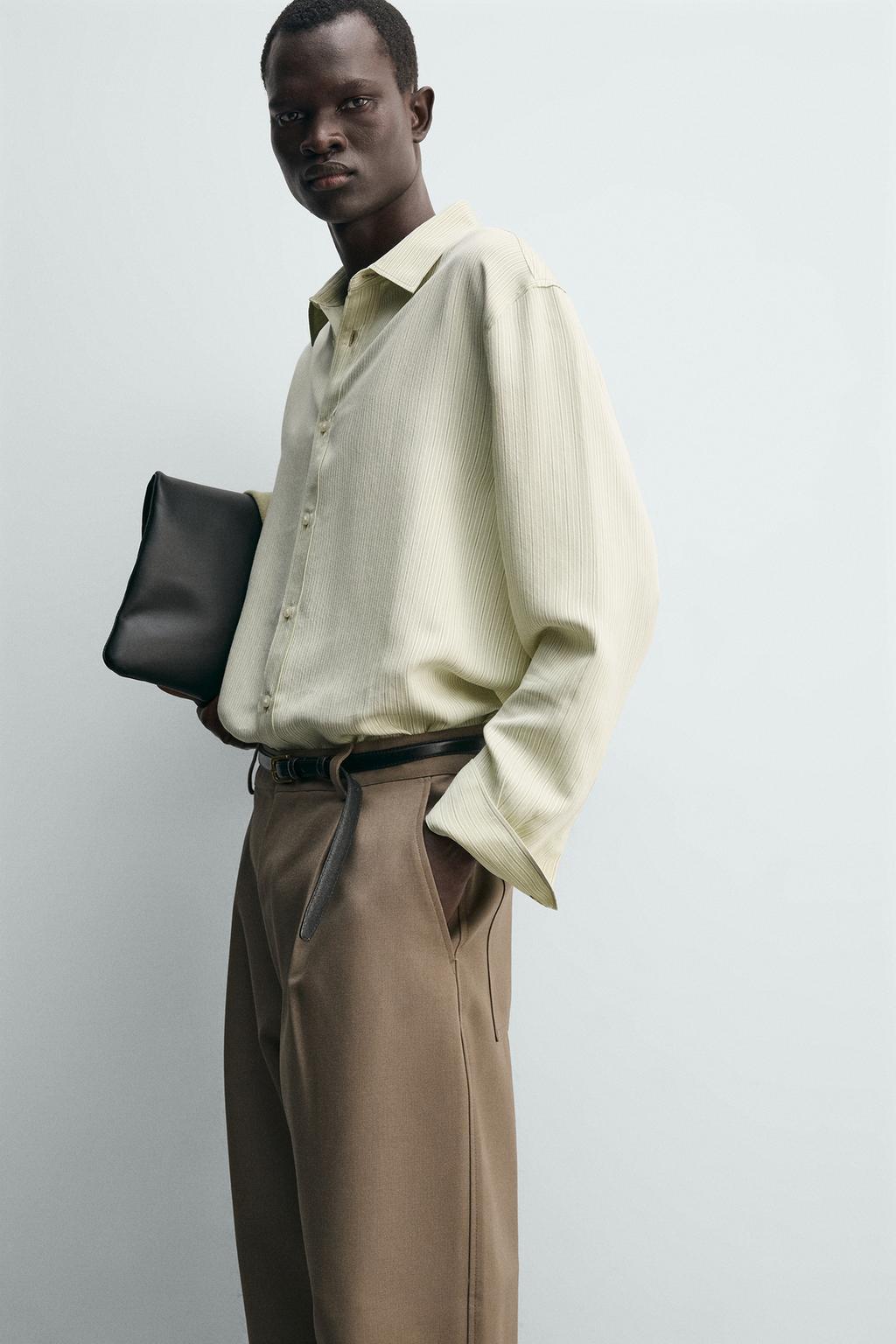 РУБАШКА СВОБОДНОГО КРОЯ В ПОЛОСКУ