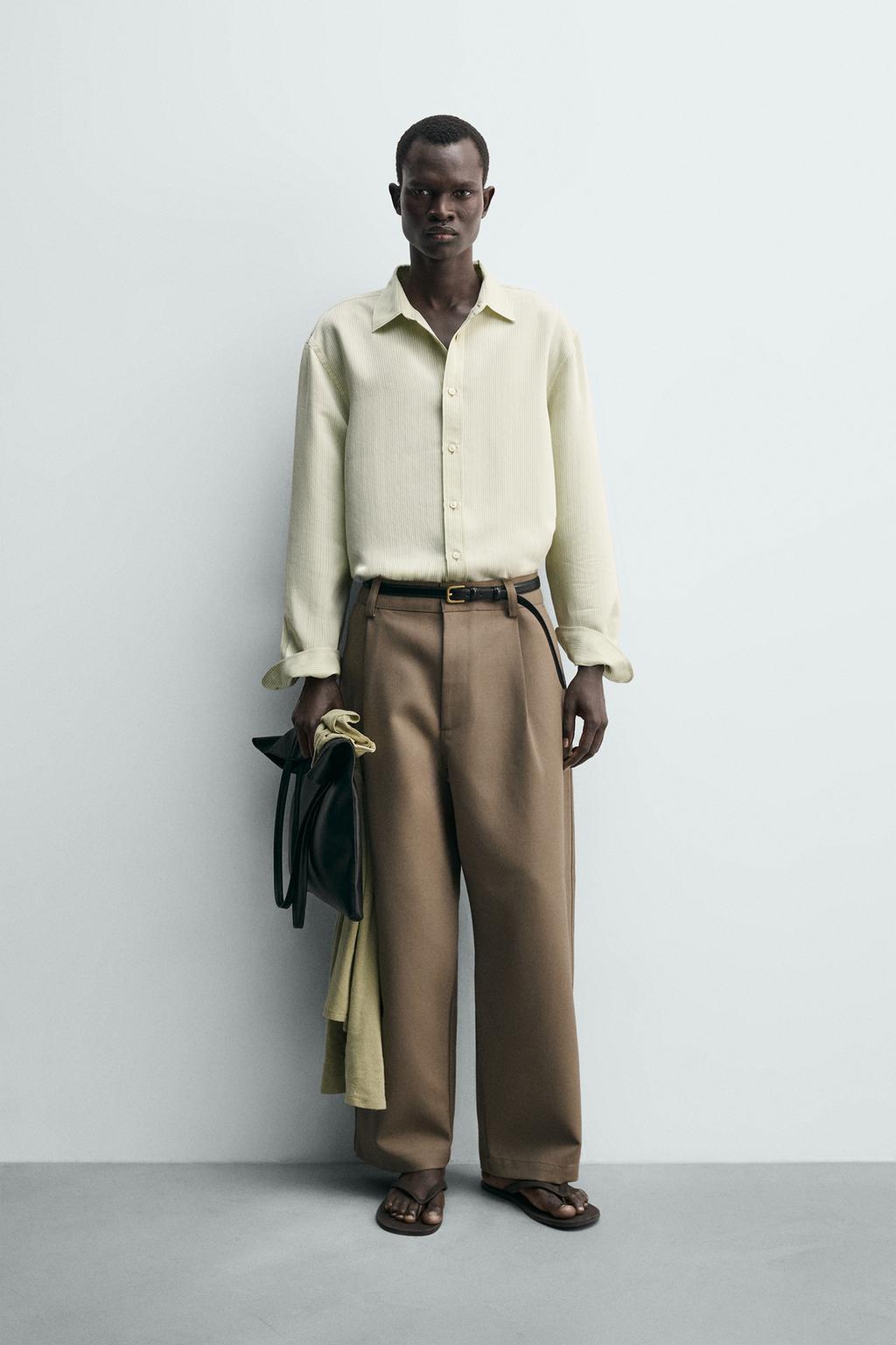 РУБАШКА СВОБОДНОГО КРОЯ В ПОЛОСКУ