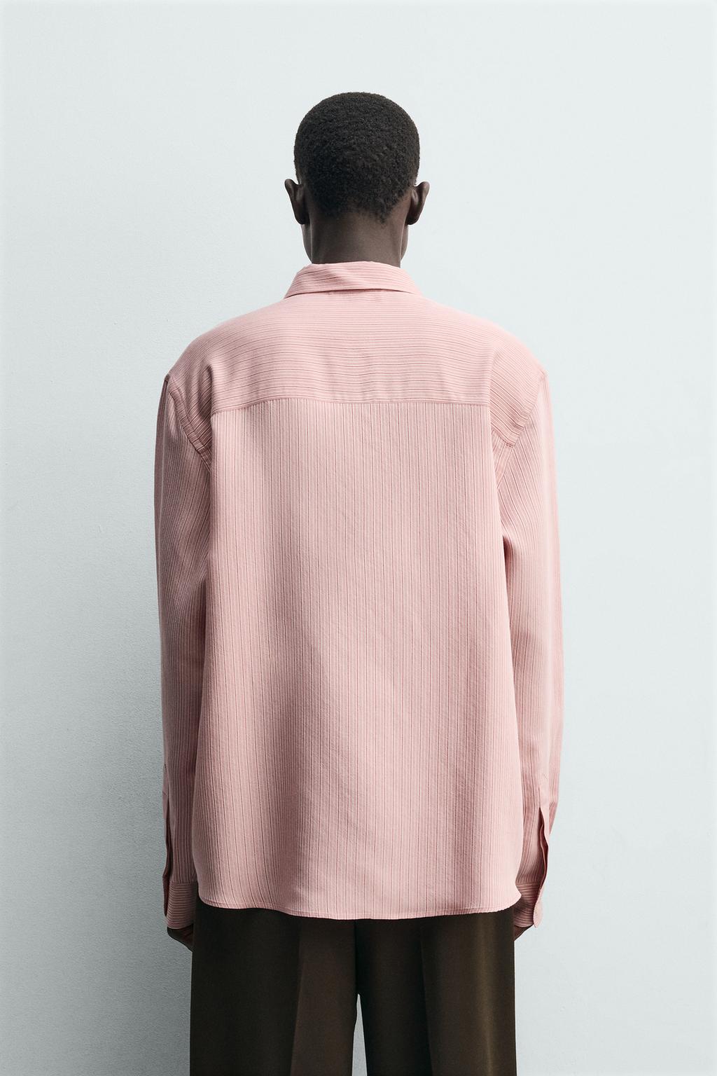 РУБАШКА СВОБОДНОГО КРОЯ В ПОЛОСКУ