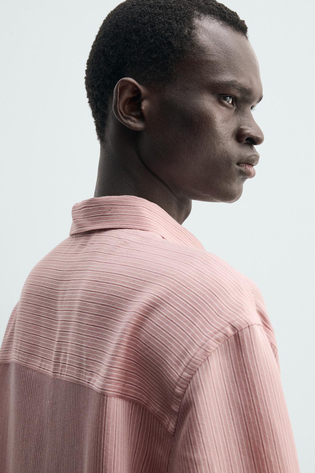 РУБАШКА СВОБОДНОГО КРОЯ В ПОЛОСКУ