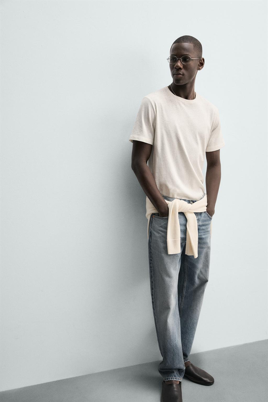 ФУТБОЛКА ИЗ ХЛОПКА И ЛЬНА