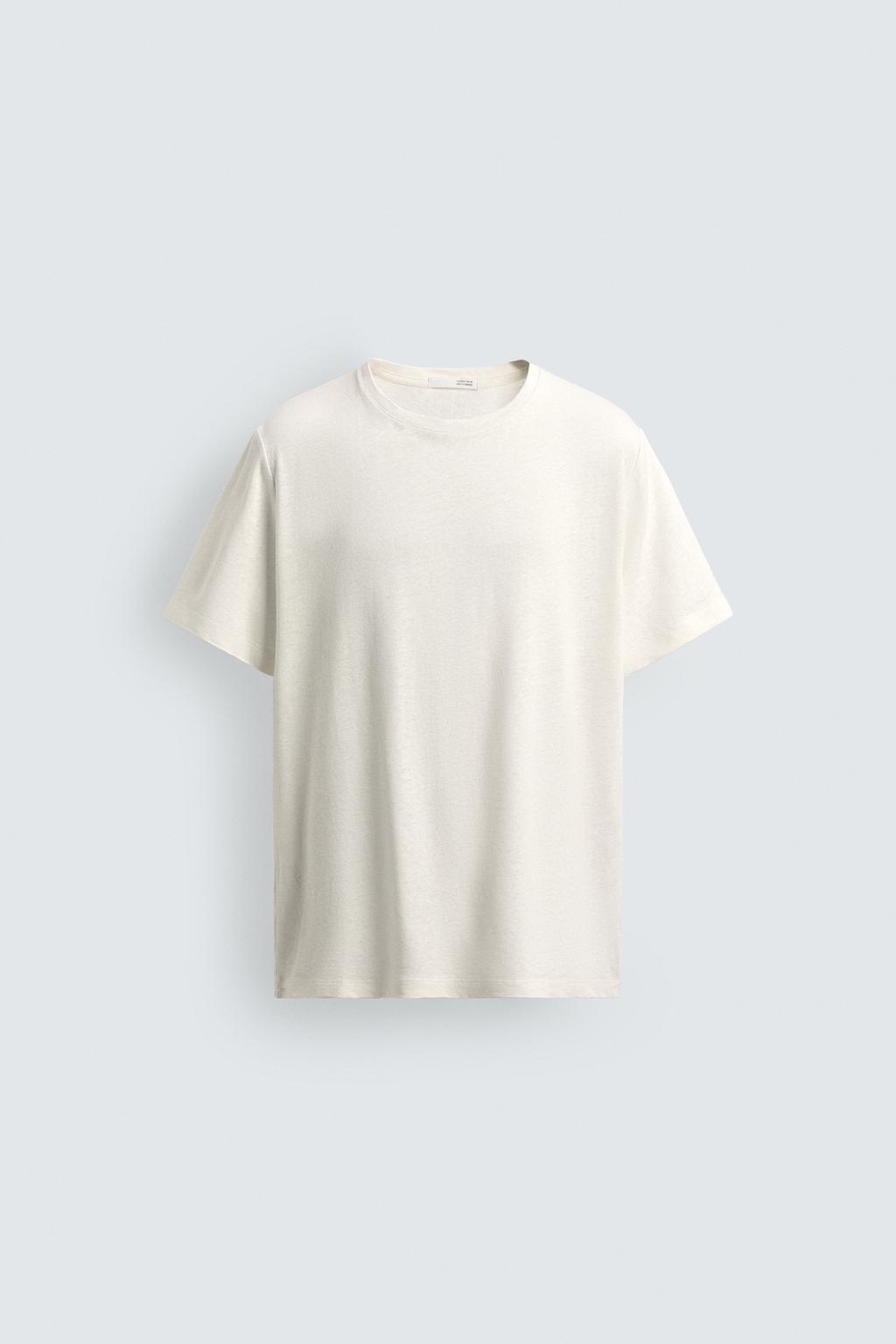 ФУТБОЛКА ИЗ ХЛОПКА И ЛЬНА