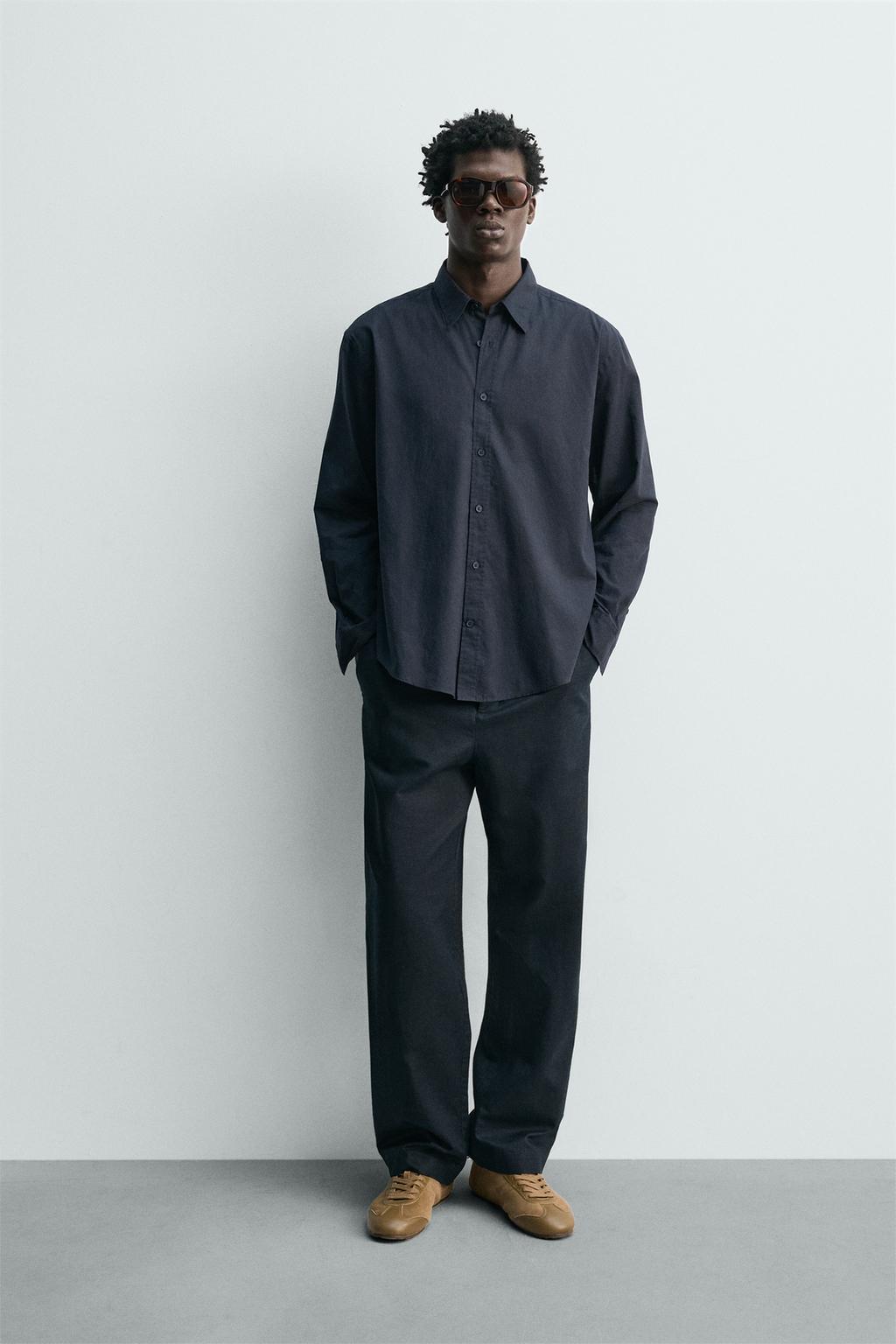 РУБАШКА ИЗ ХЛОПКОВОГО ВУАЛЯ