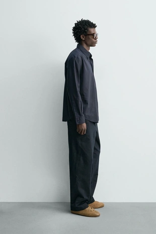 Рубашка из хлопкового вуаля