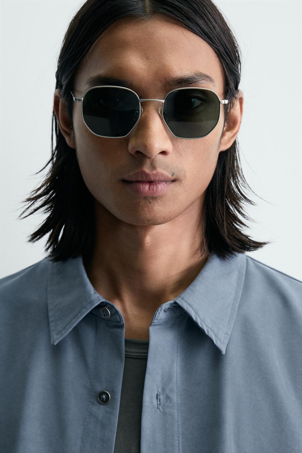 РУБАШКА RELAXED FIT ИЗ СТРУЯЩЕЙСЯ ТКАНИ