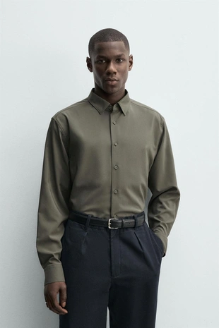 Рубашка Slim Fit- Заказать в России