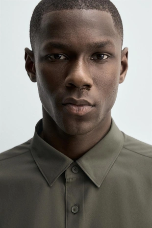 Рубашка Slim Fit- Заказать в России