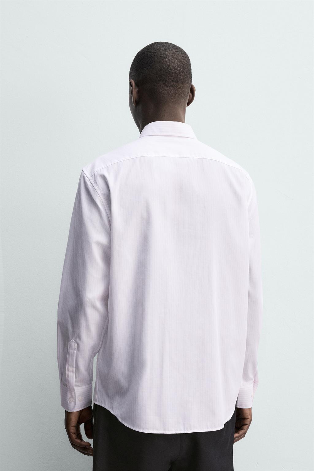 РУБАШКА ИЗ РЕЛЬЕФНОЙ ТКАНИ EASY CARE