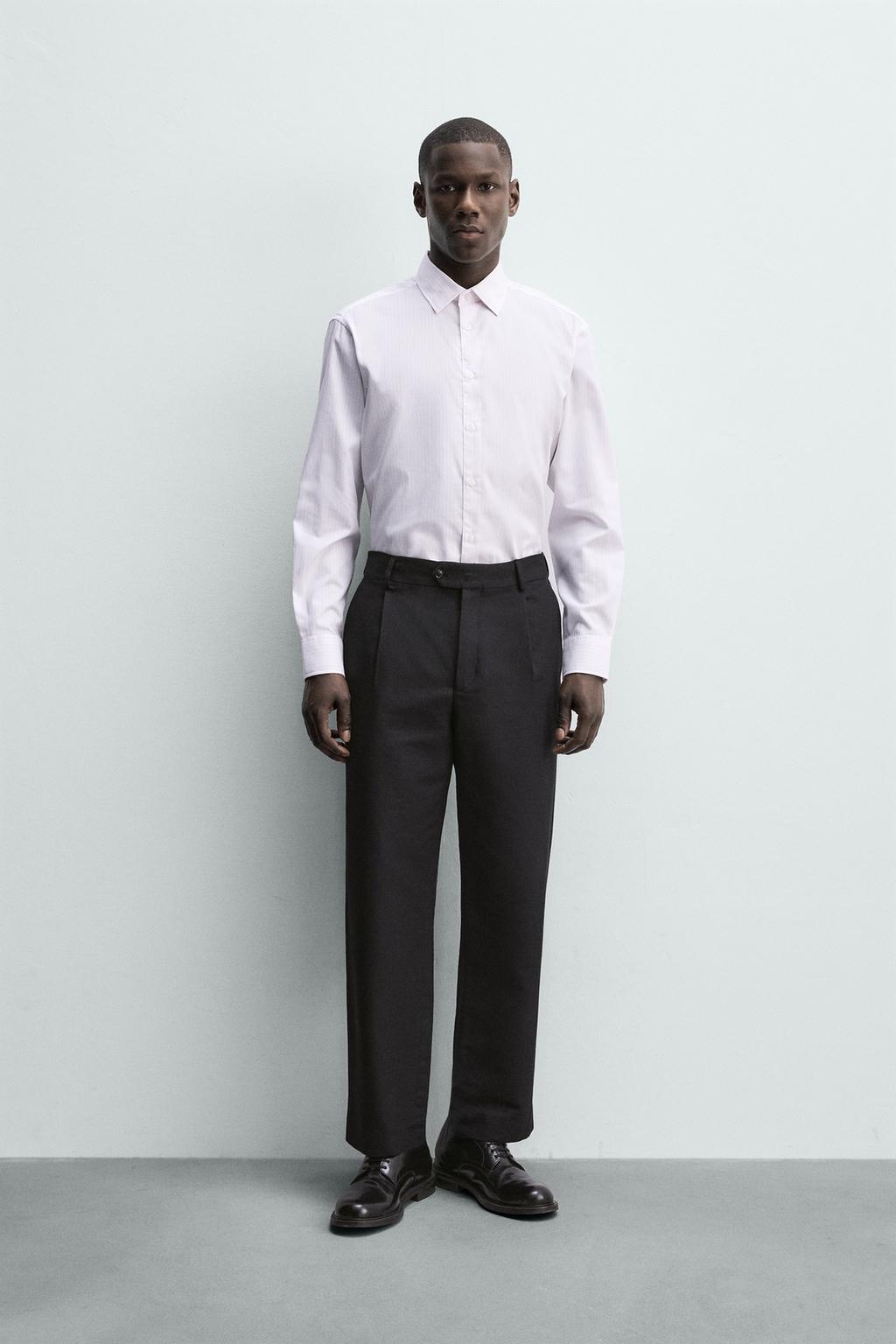 РУБАШКА ИЗ РЕЛЬЕФНОЙ ТКАНИ EASY CARE