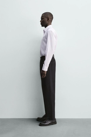 Рубашка из рельефной ткани Easy Care