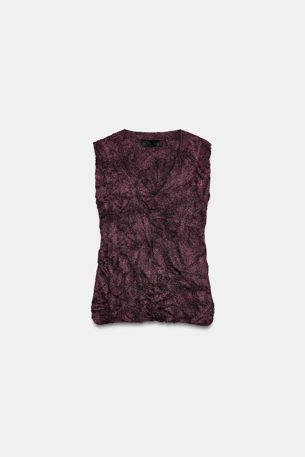 ТОП ИЗ ЖАТОГО ТРИКОТАЖА