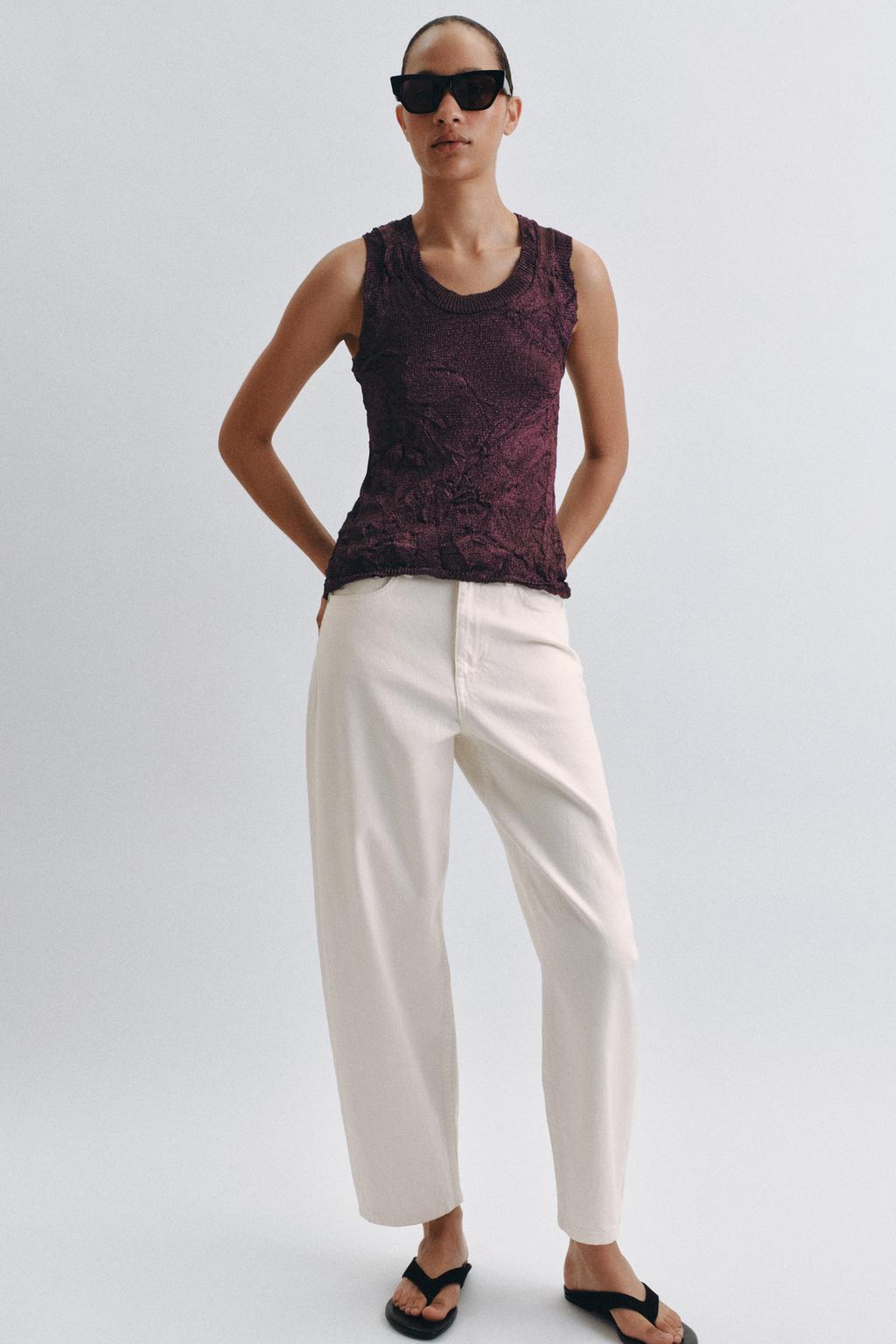 ТОП ИЗ ЖАТОГО ТРИКОТАЖА