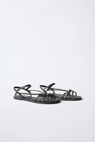 Босоножки с ремешками- Заказать в России