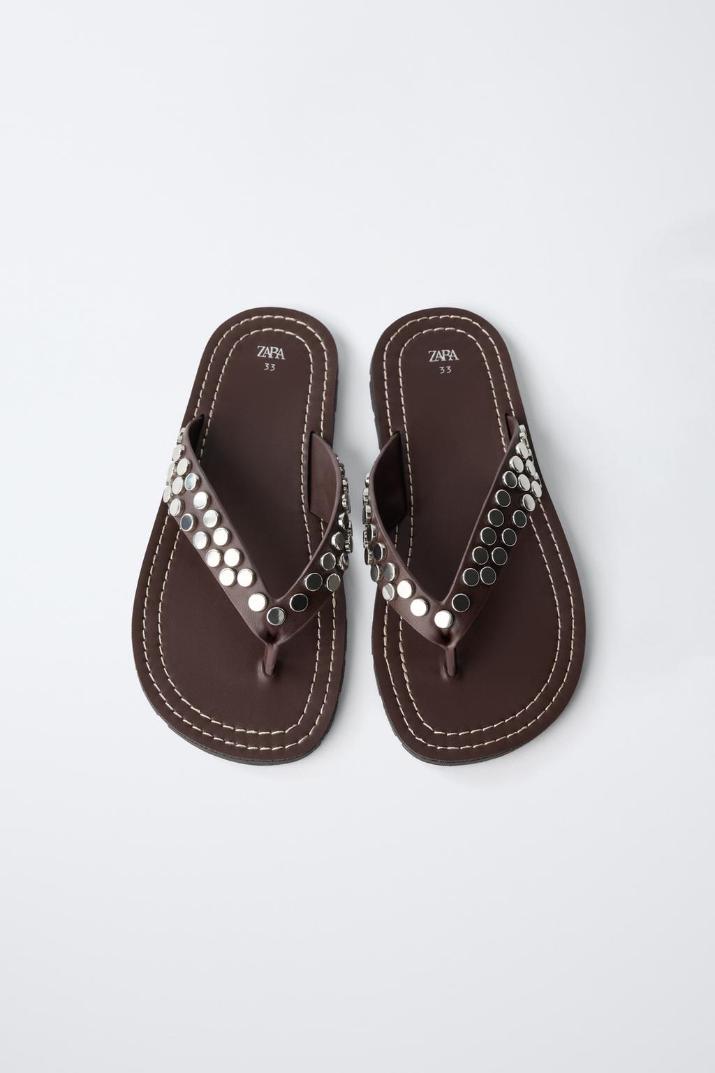 САНДАЛИИ С ЗАКЛЕПКАМИ