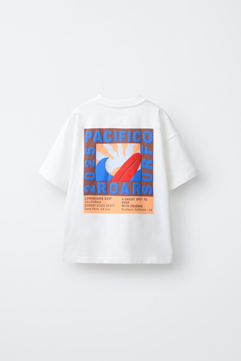 ФУТБОЛКА С ПРИНТОМ «СЕРФИНГ»