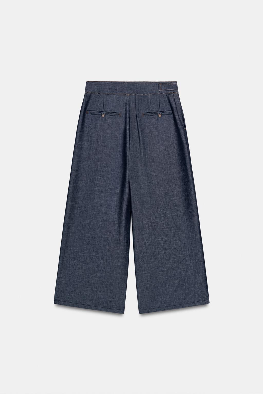 БРЮКИ-КЮЛОТЫ С ХЛЯСТИКОМ