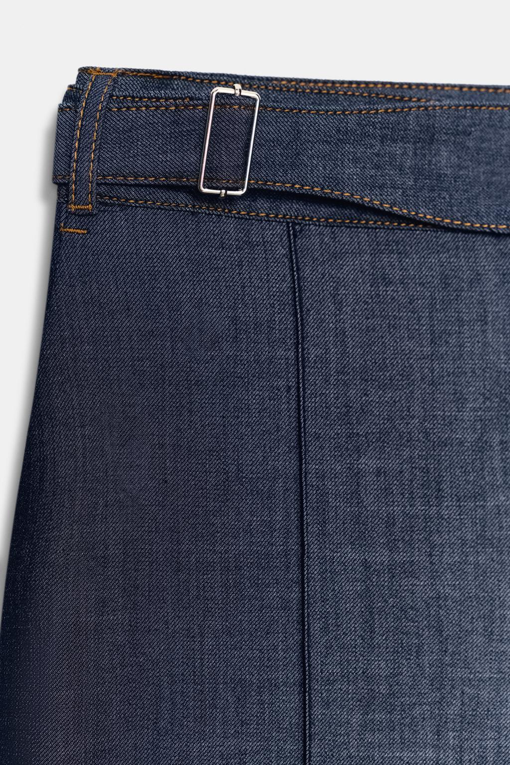 БРЮКИ-КЮЛОТЫ С ХЛЯСТИКОМ