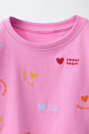 Футболка с вышивкой- Заказать в России