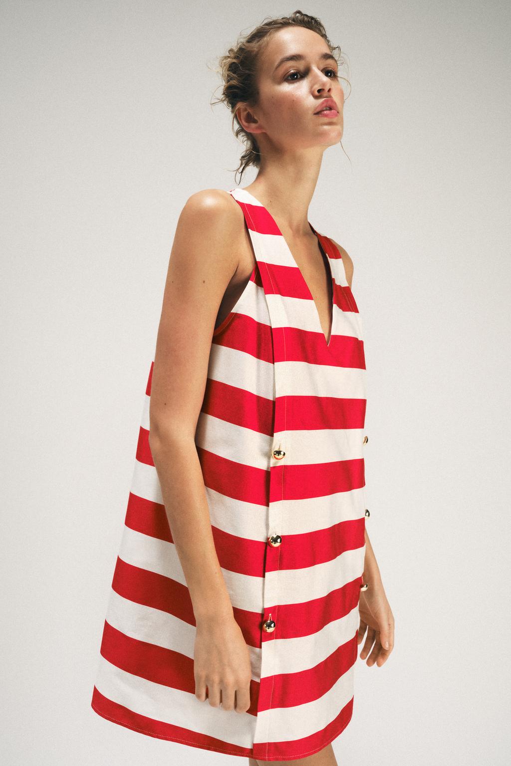 МИНИ-ПЛАТЬЕ В ПОЛОСКУ