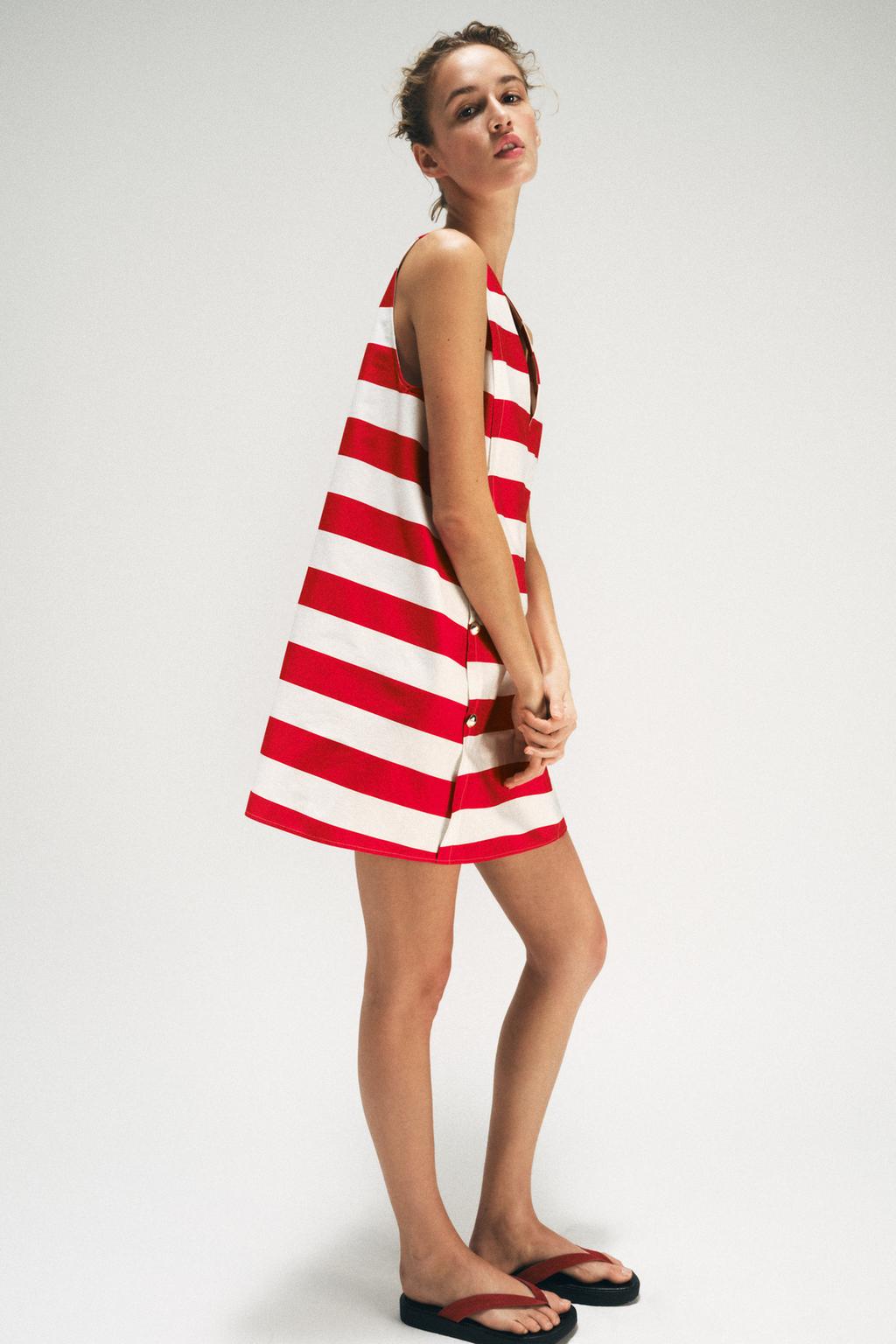 МИНИ-ПЛАТЬЕ В ПОЛОСКУ