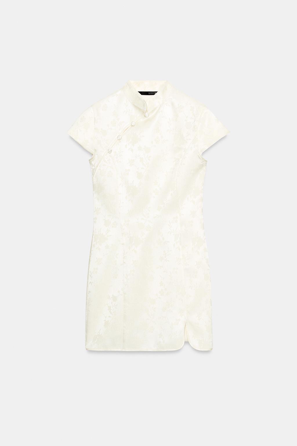 КОРОТКОЕ ЖАККАРДОВОЕ ПЛАТЬЕ