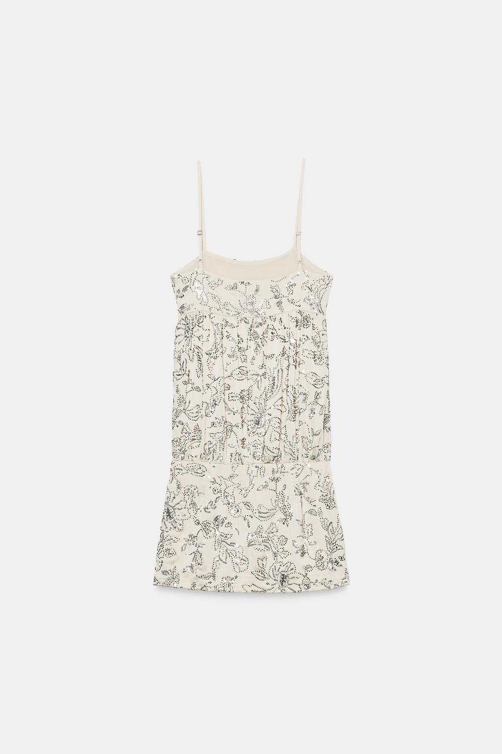 МИНИ-ПЛАТЬЕ С БИСЕРОМ