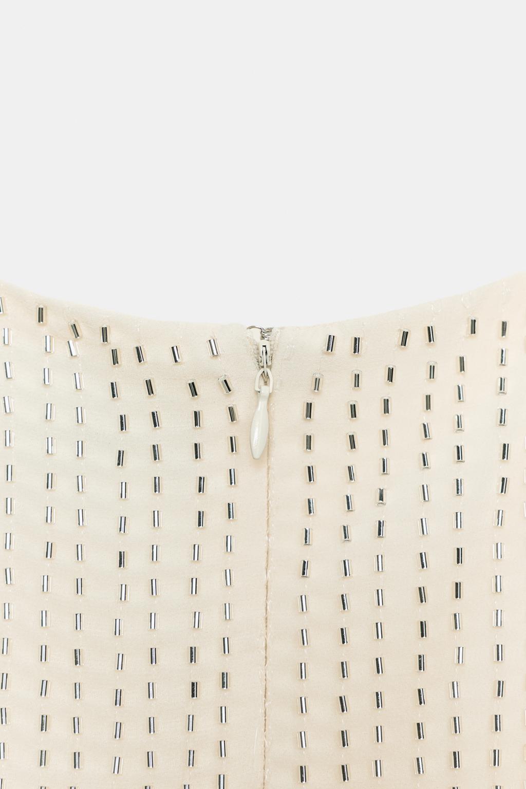 МИНИ-ПЛАТЬЕ СО СБОРКАМИ И БЛЁСТКАМИ