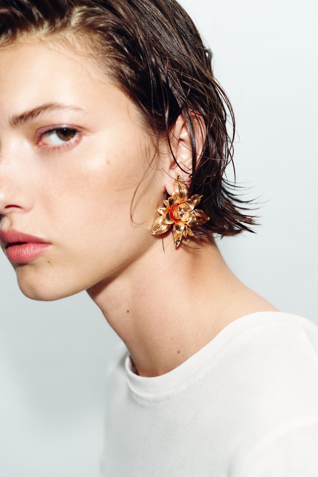 СЕРЬГИ-КНОПКИ «ЦВЕТЫ»