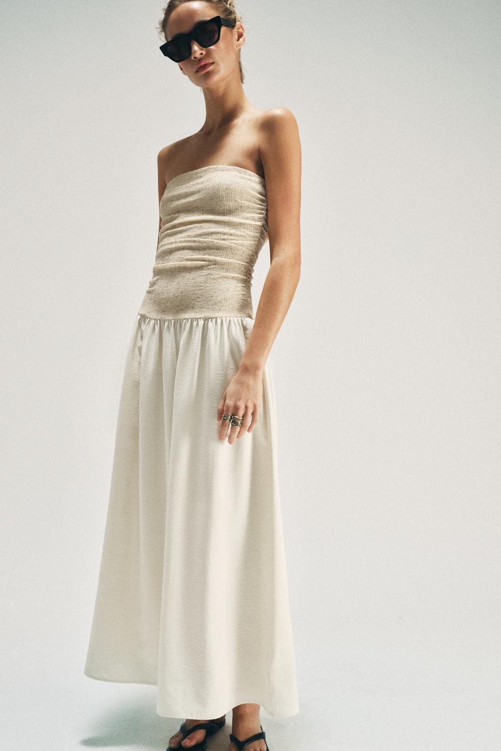 ПЛАТЬЕ С ПРЯМЫМ ВЫРЕЗОМ