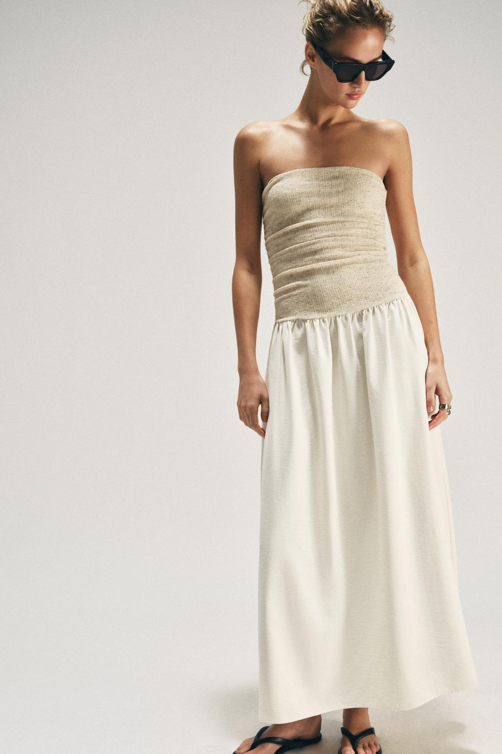 ПЛАТЬЕ С ПРЯМЫМ ВЫРЕЗОМ