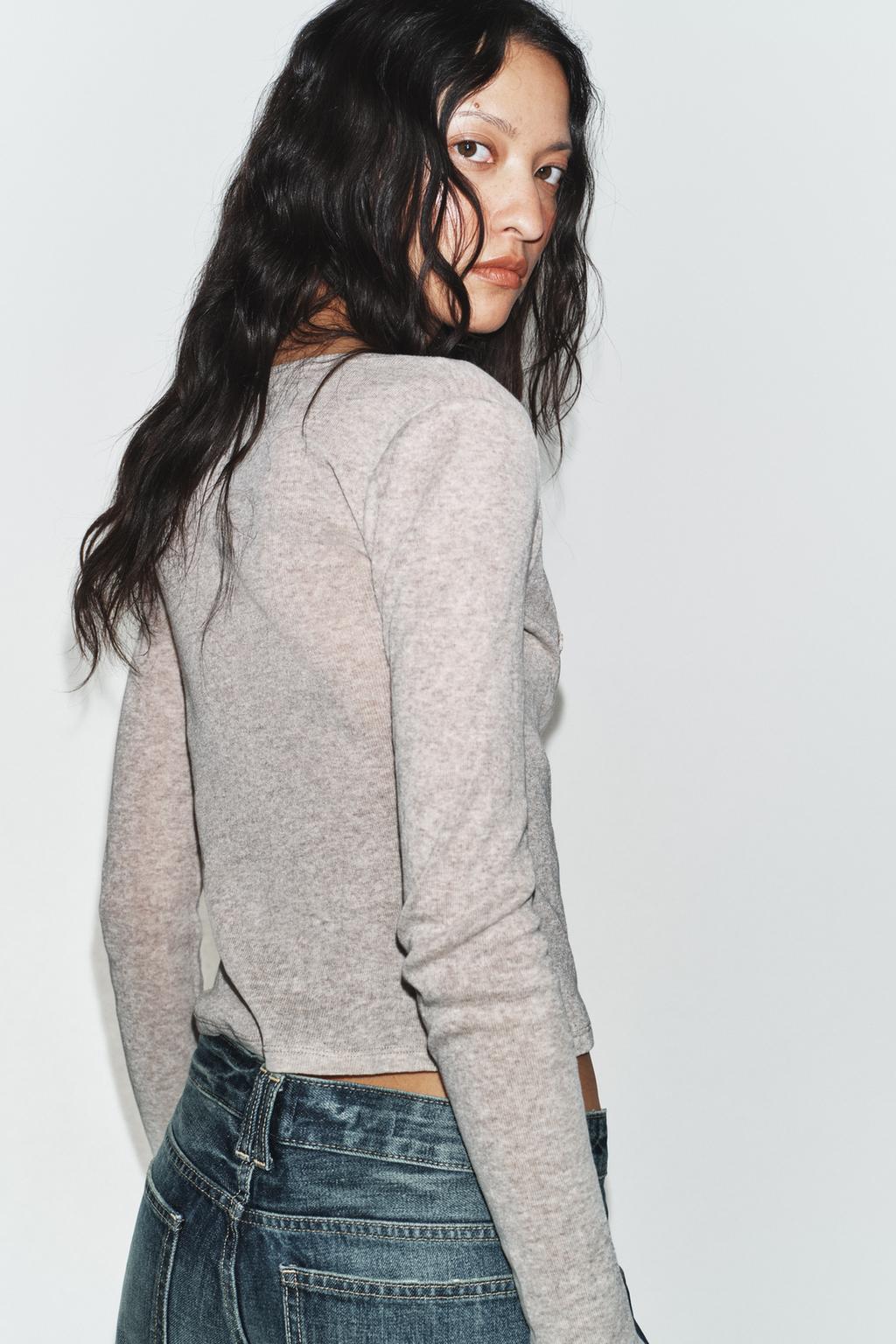 КАРДИГАН С КОНТРАСТНЫМ КРУЖЕВНЫМ ТОПОМ