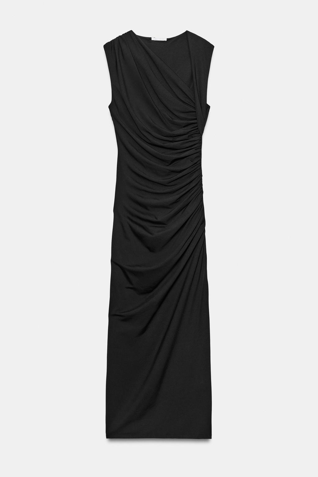 ПЛАТЬЕ МИДИ СО СБОРКАМИ