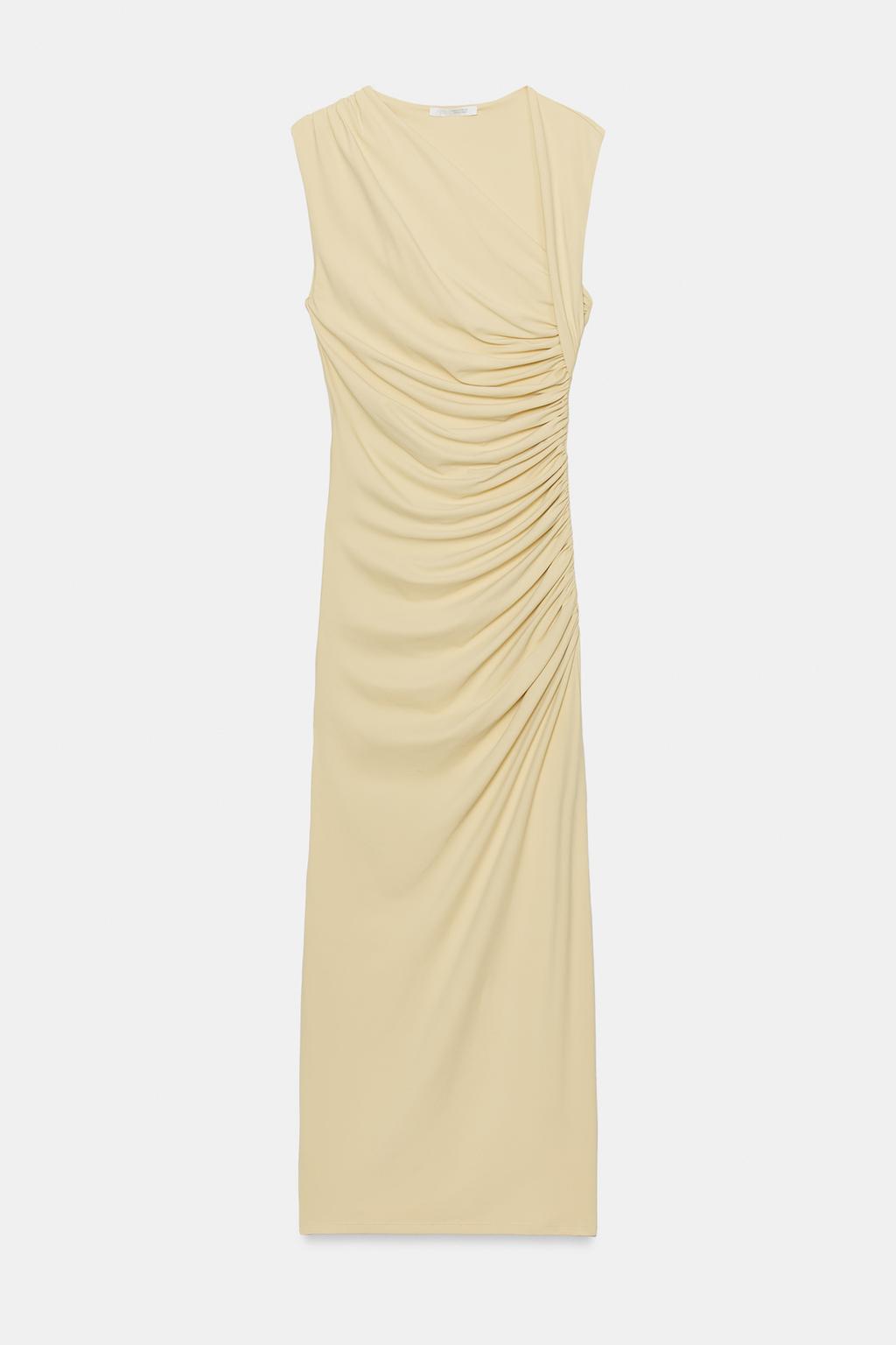 ПЛАТЬЕ МИДИ СО СБОРКАМИ