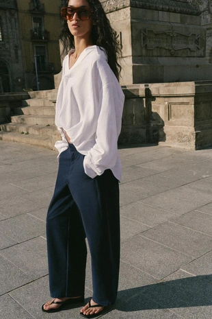 Брюки Barrel- Заказать в России