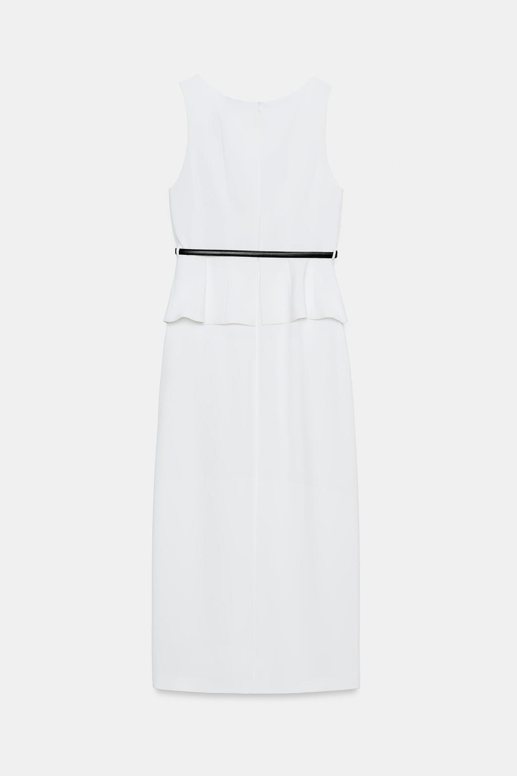 ПЛАТЬЕ МИДИ С ПОЯСОМ