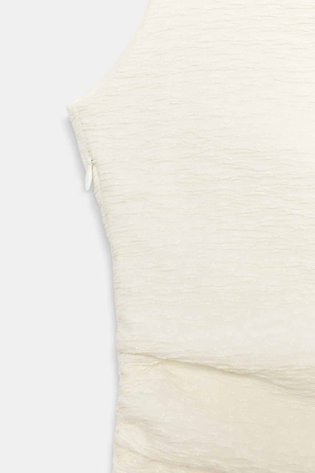 ПЛАТЬЕ АСИММЕТРИЧНОГО КРОЯ С ТЕКСТУРОЙ