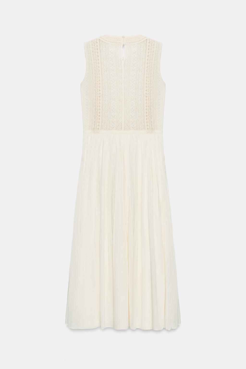 ПЛАТЬЕ МИДИ С ВЫШИВКОЙ — ZW COLLECTION