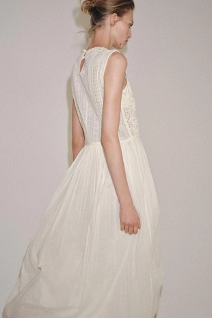 Платье миди с вышивкой — Zw Collection- Заказать в России