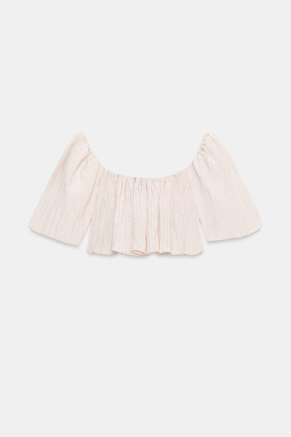 КРОП-ТОП С ЭФФЕКТОМ ЖАТКИ