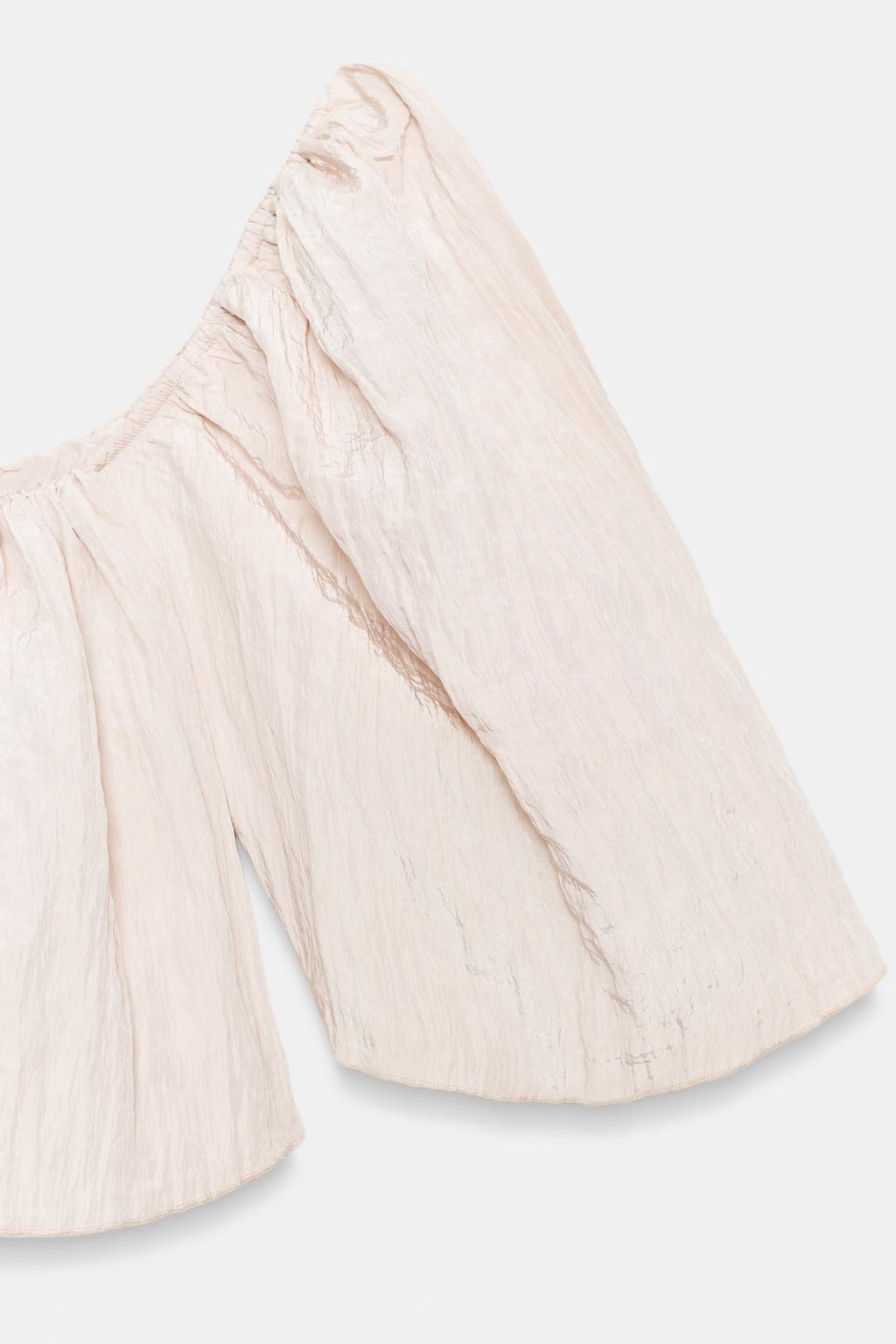 КРОП-ТОП С ЭФФЕКТОМ ЖАТКИ