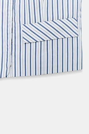 Топ с галстуком в полоску- Заказать в России