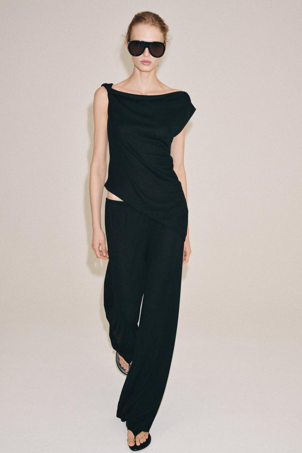 БРЮКИ ПРЯМОГО КРОЯ В СТИЛЕ РУСТИК