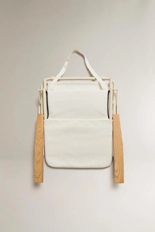 Складное пляжное кресло с деревянными подлокотниками- Заказать в России