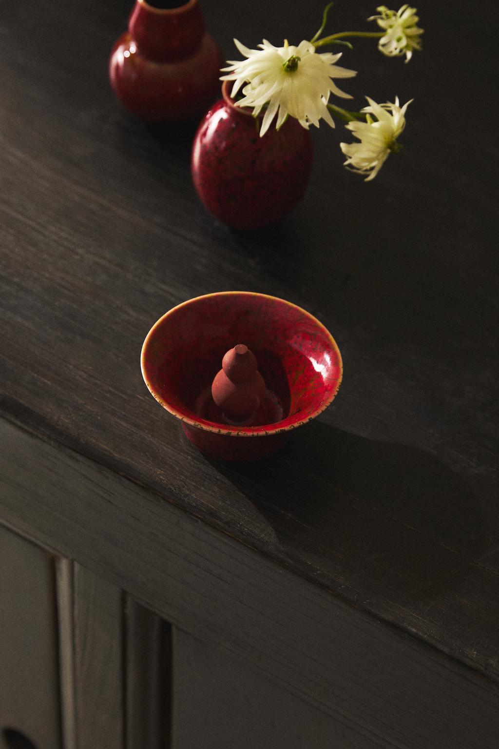 Набор камней и эфирное масло с ароматом флер досмантус (15 мл)