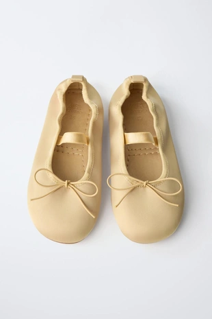 Балетки с лентой и бантом limited edition